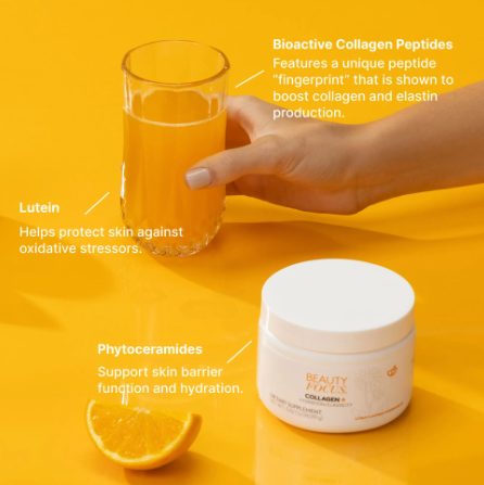 Beauty Focus® Powder Mix-In Collagen+ Citrus